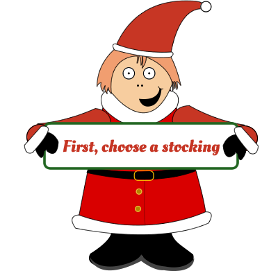 First, choose a stocking
